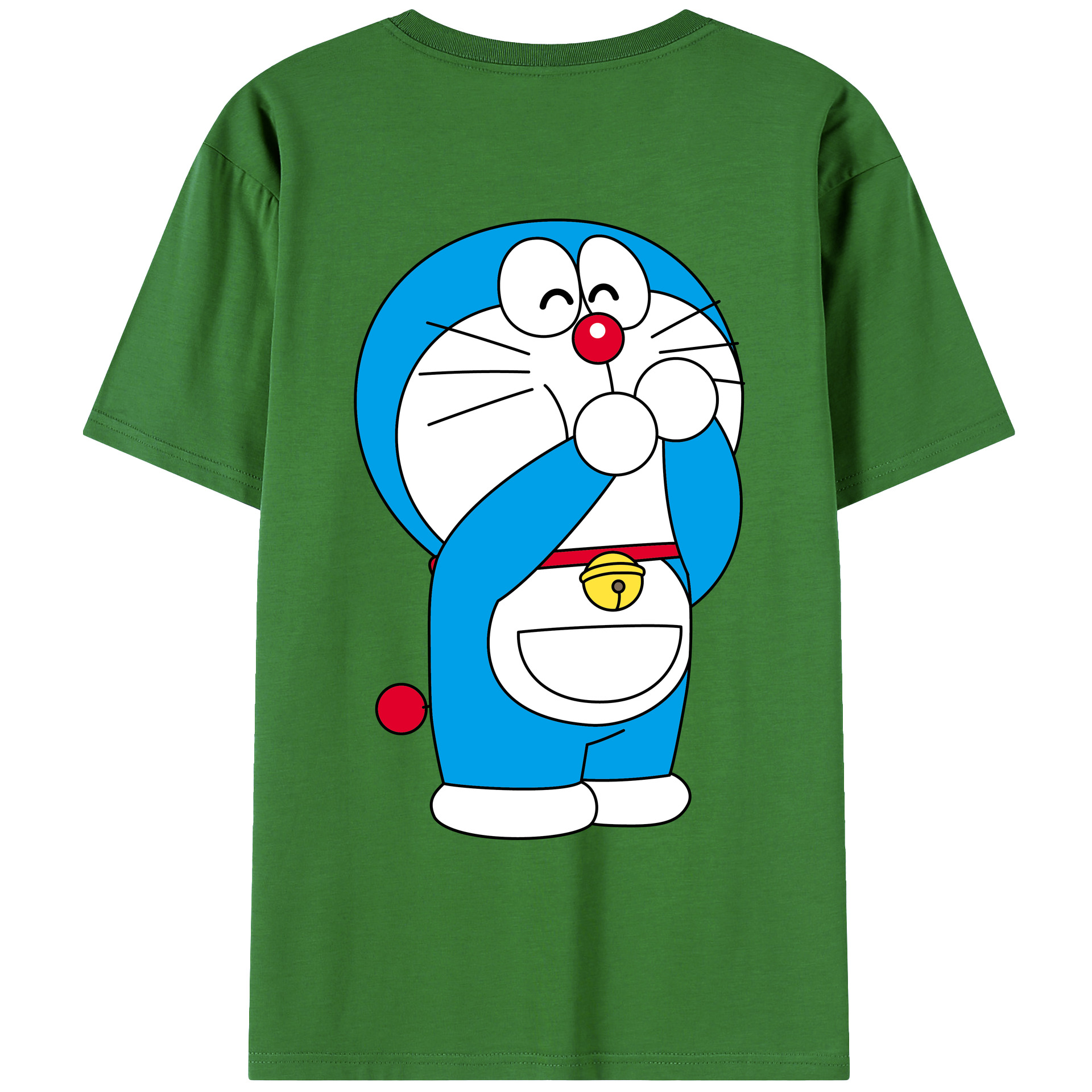 （画像用） ドラえもん Doraemon レディース半袖Tシャツ(バックプリント)